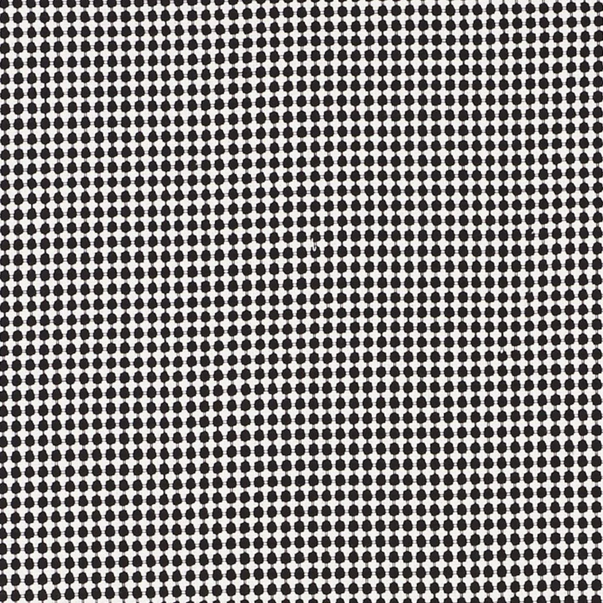 Schumacher 70528 Zipster Black fabric swatch