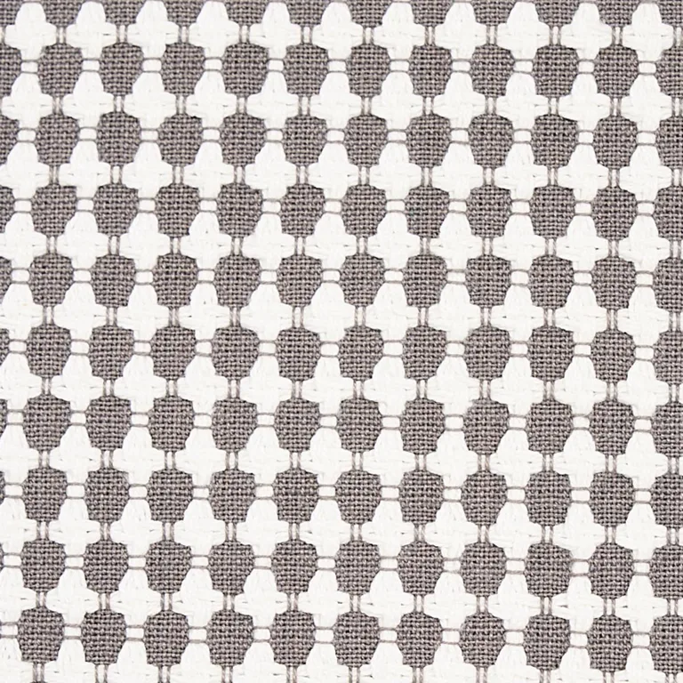 Schumacher 70527 Zipster Grey fabric swatch