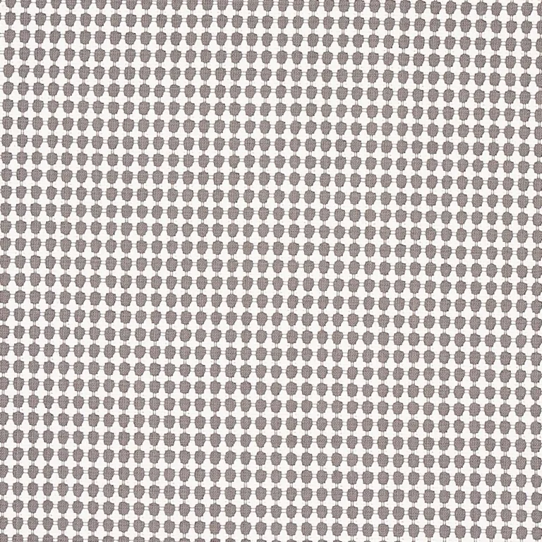 Schumacher 70527 Zipster Grey fabric swatch