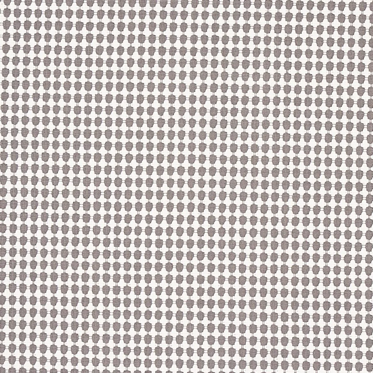 Schumacher 70527 Zipster Grey fabric swatch