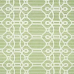 Schumacher 71933 Ziz Embroidery Green fabric swatch