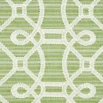 Schumacher 71933 Ziz Embroidery Green fabric swatch