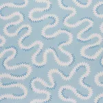Schumacher 180550 Zoelie Aqua fabric swatch