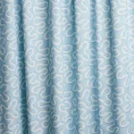 Schumacher 180550 Zoelie Aqua fabric swatch