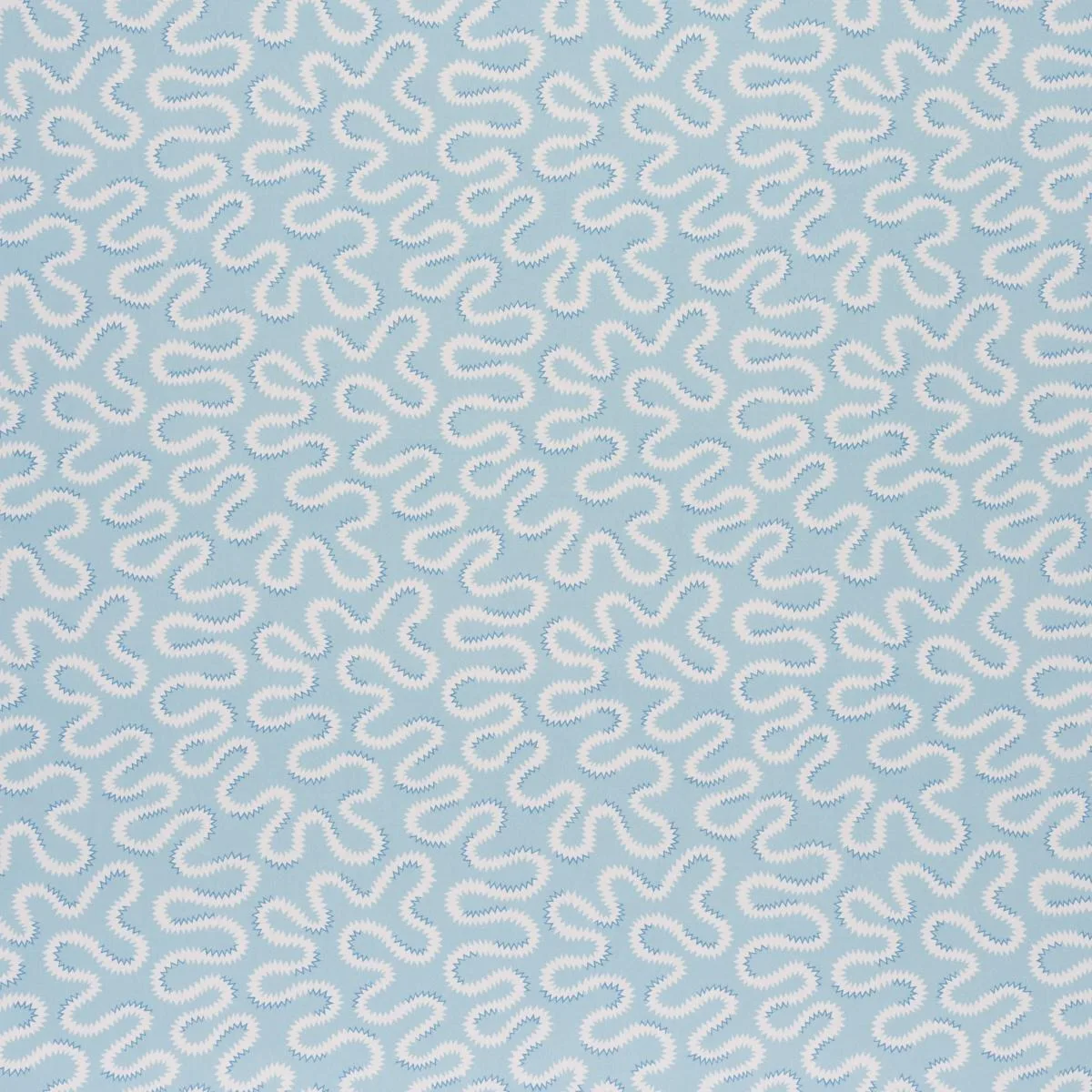 Schumacher 180550 Zoelie Aqua fabric swatch