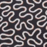 Schumacher 180552 Zoelie Carbon fabric swatch
