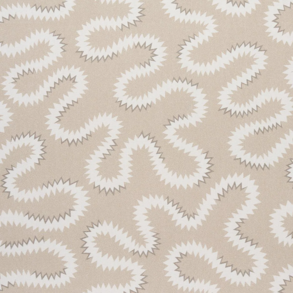 Schumacher 180551 Zoelie Natural fabric swatch