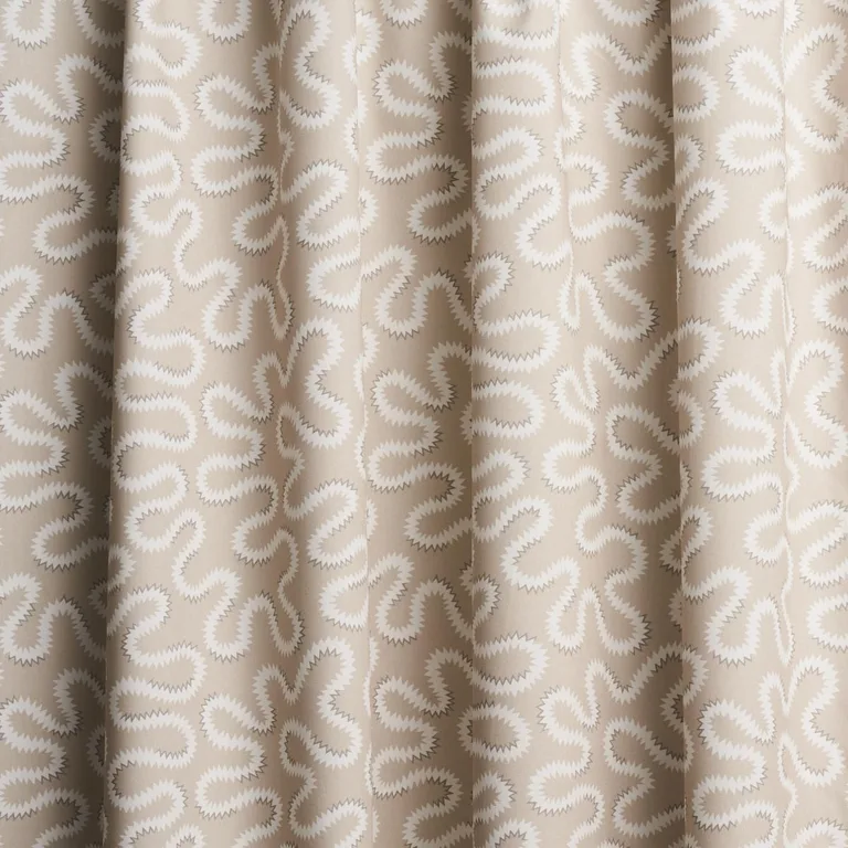 Schumacher 180551 Zoelie Natural fabric swatch