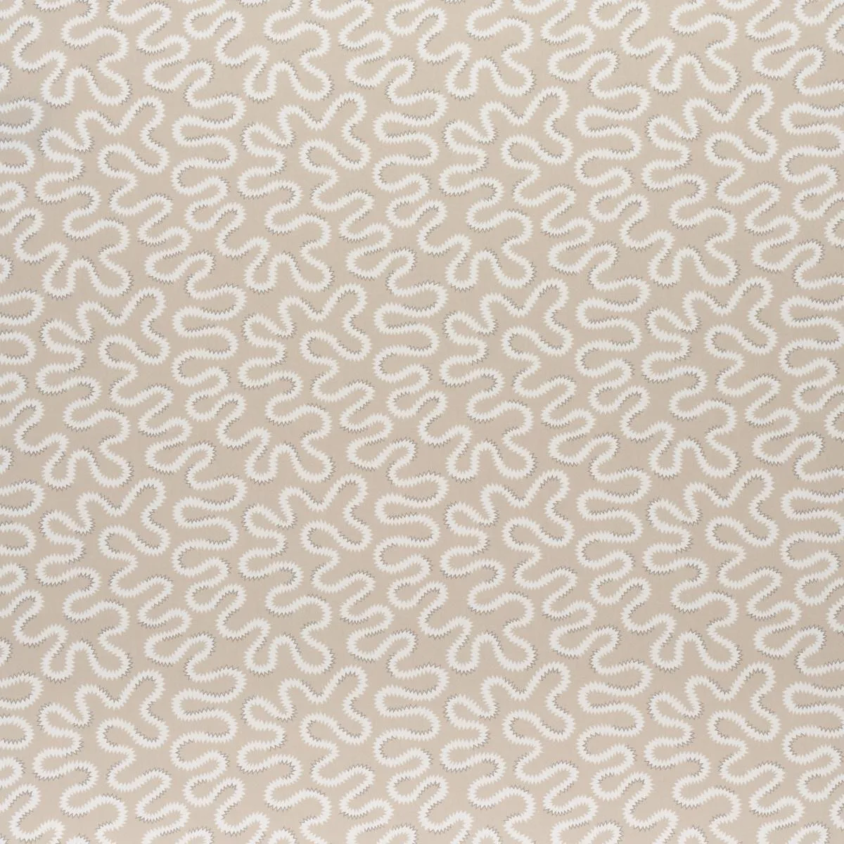 Schumacher 180551 Zoelie Natural fabric swatch