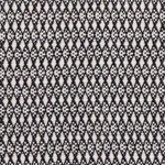 Schumacher 71860 Zoila Black fabric swatch