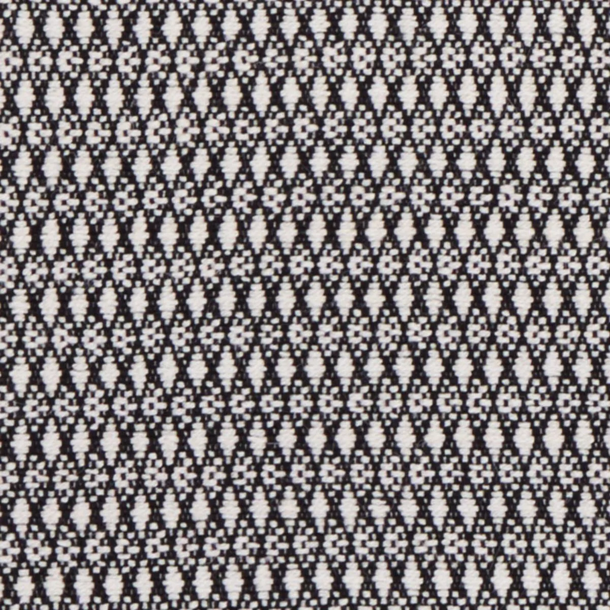 Schumacher 71860 Zoila Black fabric swatch