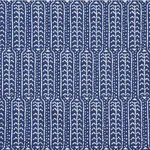 Schumacher 73762 Zonda Indoor/Outdoor Indigo fabric swatch