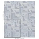 Schumacher 80581 Zsuzsa Chambray fabric swatch