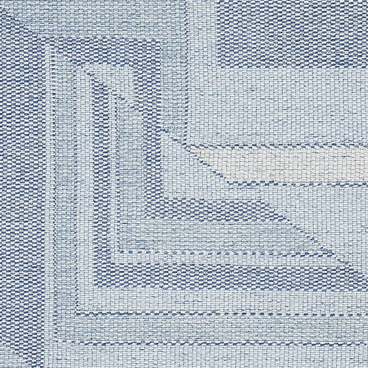 Schumacher 80581 Zsuzsa Chambray fabric swatch