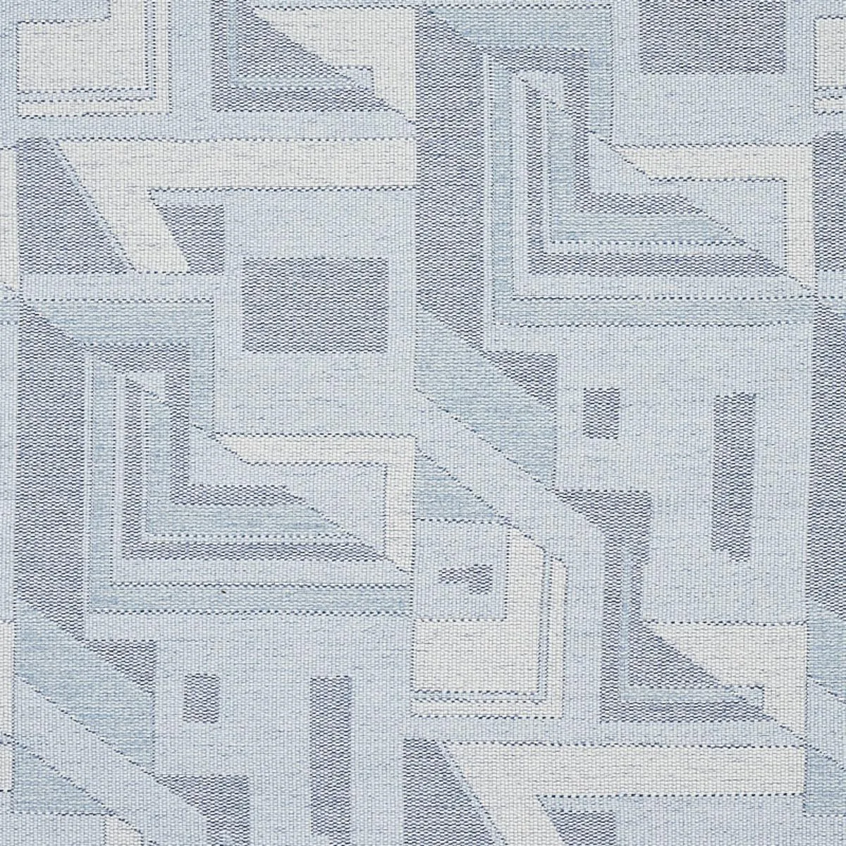 Schumacher 80581 Zsuzsa Chambray fabric swatch