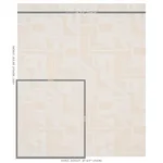 Schumacher 80580 Zsuzsa Ivory fabric swatch