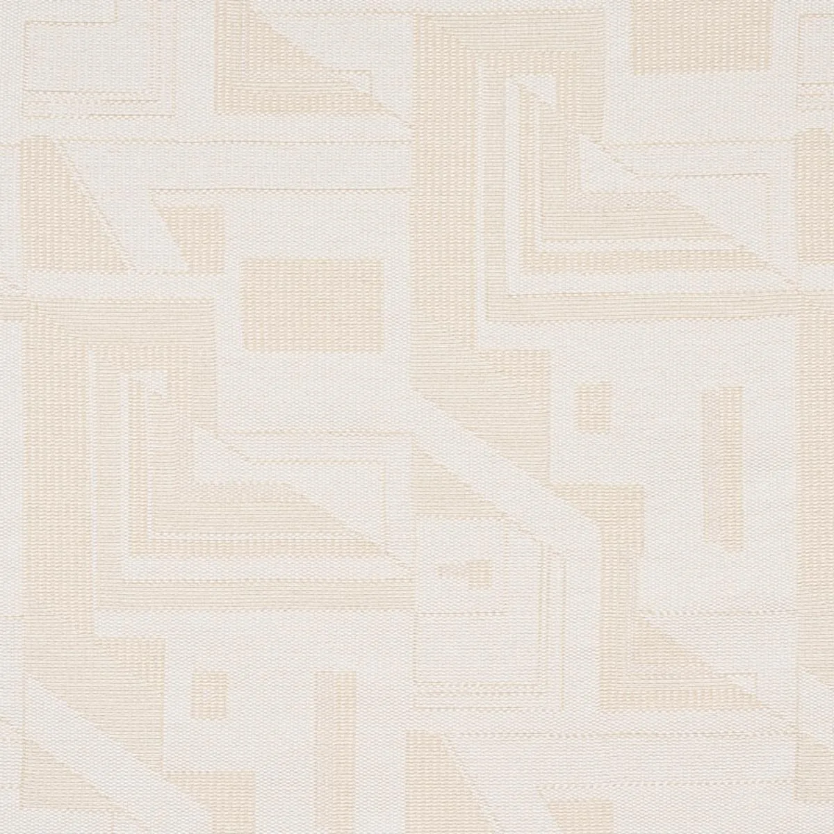 Schumacher 80580 Zsuzsa Ivory fabric swatch