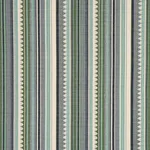 Schumacher 78733 Zuni Stripe Aqua fabric swatch
