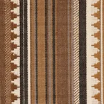 Schumacher 78734 Zuni Stripe Dune fabric swatch