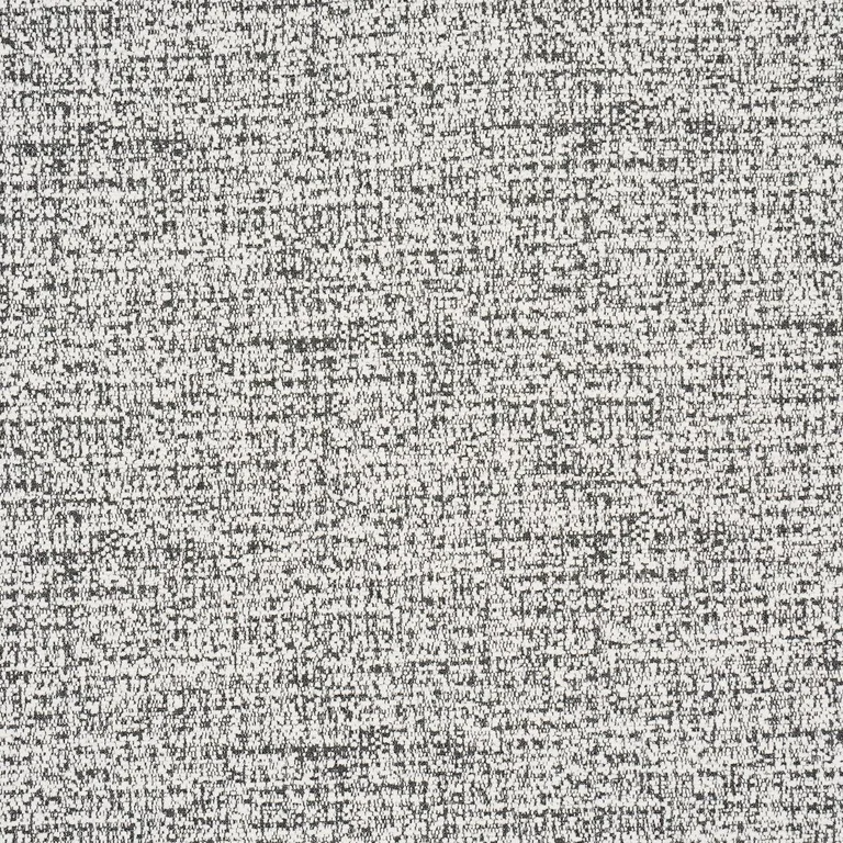 Schumacher 84203 Zuzu Indoor/Outdoor White On Black fabric swatch