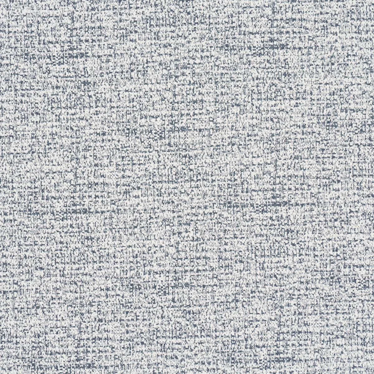 Schumacher 84202 Zuzu Indoor/Outdoor White On Navy fabric swatch