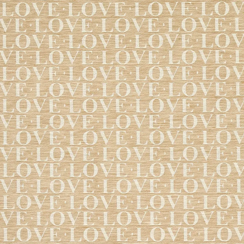 A LOVE SUPREME fabric NATURAL color by Schumacher