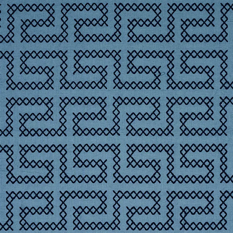 70235 | A MAZE EMBROIDERY – CADET
