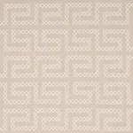 A MAZE EMBROIDERY fabric SAND color by Schumacher