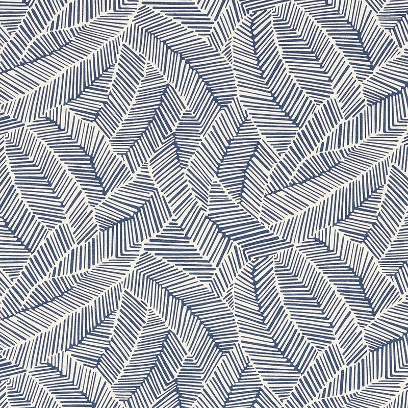 176222 | ABSTRACT LEAF – NAVY