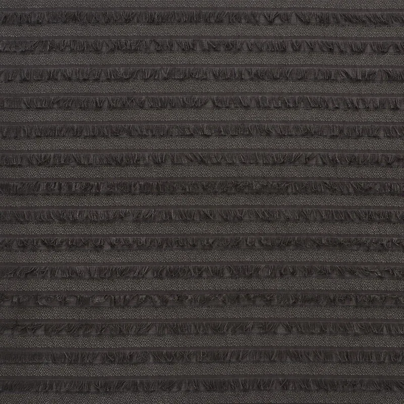 ACADIA fabric CHARCOAL color by Schumacher