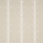 ACANTHUS STRIPE Fabric – NATURAL | Schumacher | Wallpaper Tw ACANTHUS STRIPE fabric NATURAL color by Schumacher