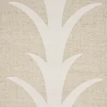 ACANTHUS STRIPE Fabric – NATURAL | Schumacher | Wallpaper Tw ACANTHUS STRIPE fabric NATURAL color by Schumacher