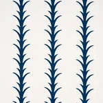 ACANTHUS STRIPE fabric NAVY color by Schumacher