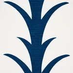 ACANTHUS STRIPE fabric NAVY color by Schumacher
