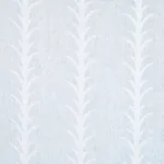 ACANTHUS STRIPE SHEER fabric SLATE color by Schumacher