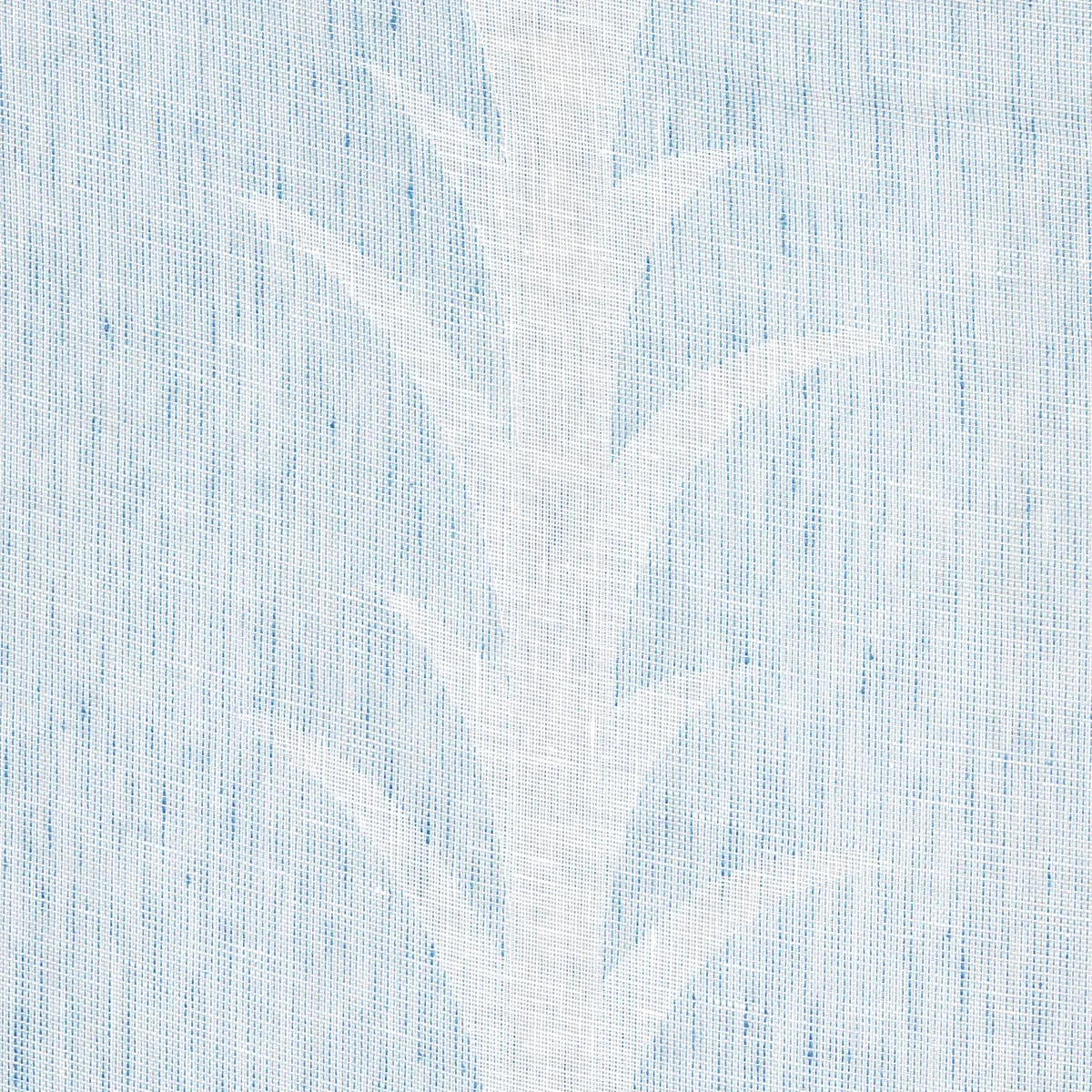 ACANTHUS STRIPE SHEER fabric SLATE color by Schumacher