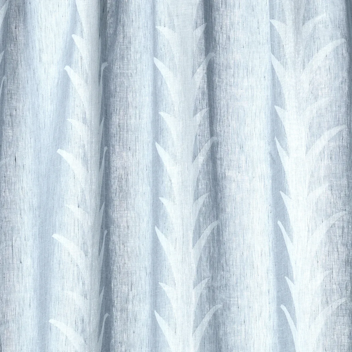 180802 | ACANTHUS STRIPE SHEER – SLATE