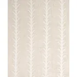 ACANTHUS STRIPE SHEER fabric TAUPE color by Schumacher