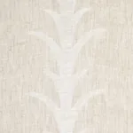 ACANTHUS STRIPE SHEER fabric TAUPE color by Schumacher