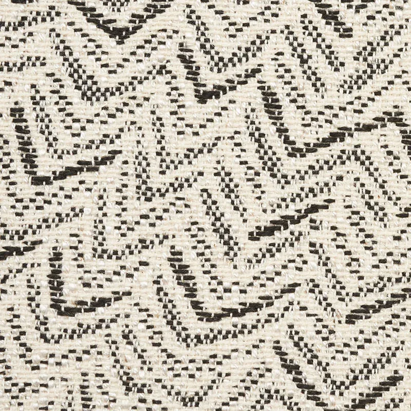 ADAGIO Fabric – BLACK | Schumacher | Wallpaper Twins ADAGIO fabric BLACK color by Schumacher