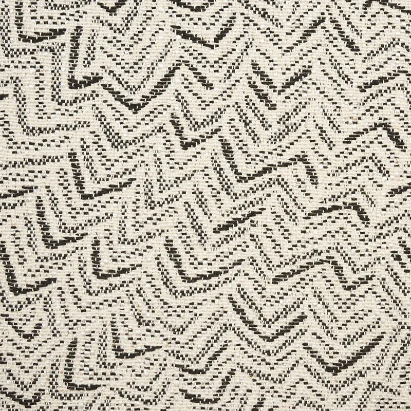ADAGIO fabric BLACK color by Schumacher