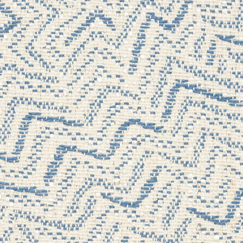 ADAGIO Fabric – BLUE | Schumacher | Wallpaper Twins ADAGIO fabric BLUE color by Schumacher