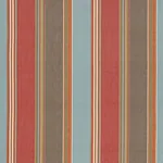 ADDISON COTTON STRIPE Fabric – RED EARTH | Schumacher | Wall ADDISON COTTON STRIPE fabric RED EARTH color by Schumacher