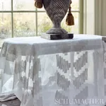 ADIA SHEER fabric QUARTZ color by Schumacher