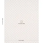 ADITI HAND BLOCKED PRINT fabric BLUSH color by Schumacher