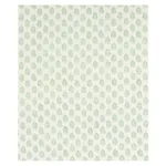 ADITI HAND BLOCKED PRINT fabric GREEN color by Schumacher