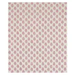 ADITI HAND BLOCKED PRINT fabric PINK color by Schumacher