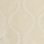 AGADIR EMBROIDERY Fabric – CHAMPAGNE | Schumacher | Wallpape AGADIR EMBROIDERY fabric CHAMPAGNE color by Schumacher