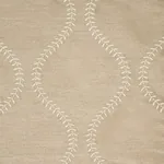 AGADIR EMBROIDERY Fabric – CHANTERELLE | Schumacher | Wallpa AGADIR EMBROIDERY fabric CHANTERELLE color by Schumacher