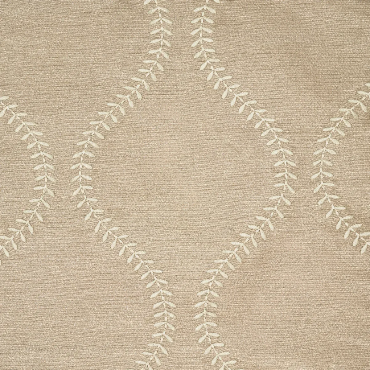 AGADIR EMBROIDERY Fabric – CHANTERELLE | Schumacher | Wallpa AGADIR EMBROIDERY fabric CHANTERELLE color by Schumacher